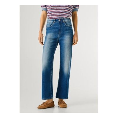 Pepe Jeans für Damen. PL2047318D45 Jeans Gerade Lexa blau (26/28), Lässig, Baumwolle, Denim Pepe Jeans für Damen. PL2047318D45 Jeans Gerade Lexa blau (26/28), Lässig, Baumwolle, Denim