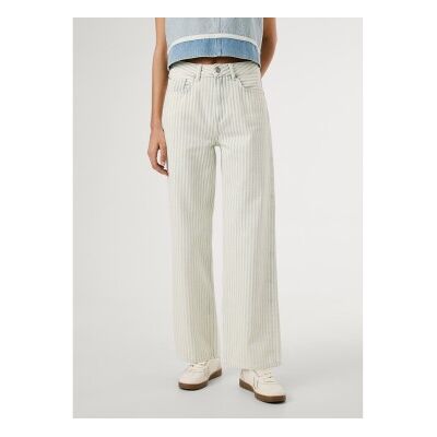 Pepe Jeans für Damen. PL205084 Jeans Gerade Lexa Off-white mint (25/30), Weiß, Lässig, Baumwolle, Denim Pepe Jeans für Damen. PL205084 Jeans Gerade Lexa Off-white mint (25/30), Weiß, Lässig, Baumwolle, Denim