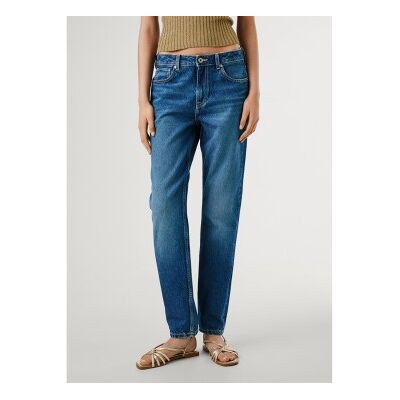 Pepe Jeans für Damen. PL2045914A3 Jeans Tapered Violett Blau (28/30), Lässig, Baumwolle, Denim Pepe Jeans für Damen. PL2045914A3 Jeans Tapered Violett Blau (28/30), Lässig, Baumwolle, Denim