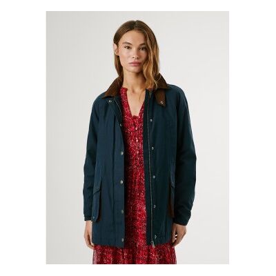 Pepe Jeans für Damen. PL4024352 Tess Jacke navy (M), Lässig, Polyester, Marine Pepe Jeans für Damen. PL4024352 Tess Jacke navy (M), Lässig, Polyester, Marine