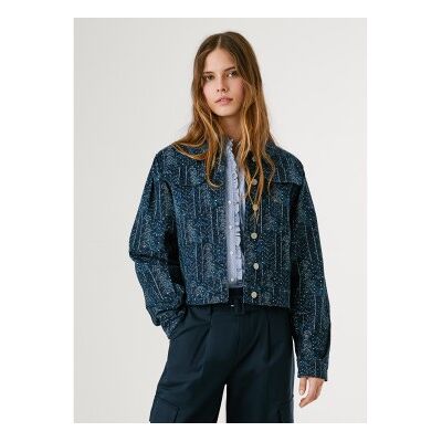 Pepe Jeans für Damen. PL4024343 Tina marine (M), Blau, Lässig, Baumwolle Pepe Jeans für Damen. PL4024343 Tina marine (M), Blau, Lässig, Baumwolle