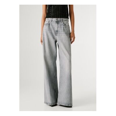 Pepe Jeans für Damen. PL20474048VA Jeans Jaimy grau (34/34), Lässig, Baumwolle, Denim Pepe Jeans für Damen. PL20474048VA Jeans Jaimy grau (34/34), Lässig, Baumwolle, Denim