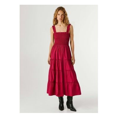 Pepe Jeans für Damen. PL9537822 Avril Kleid kastanienbraun (XL), Lässig, Baumwolle, Kurzarm Pepe Jeans für Damen. PL9537822 Avril Kleid kastanienbraun (XL), Lässig, Baumwolle, Kurzarm