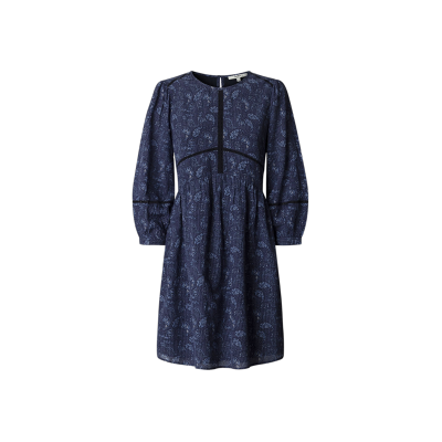 Pepe Jeans für Damen. PL9537789 Kleid Barbara navy (S), Lässig, Viskose, Kurzarm, Marine Pepe Jeans für Damen. PL9537789 Kleid Barbara navy (S), Lässig, Viskose, Kurzarm, Marine