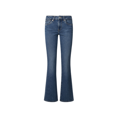 Pepe Jeans für Damen. PL204732EE3 Blaue Piccadilly-Jeans mit Bootcut-Passform (29/32), Lässig, Baumwolle, Denim, Nachhaltig Pepe Jeans für Damen. PL204732EE3 Blaue Piccadilly-Jeans mit Bootcut-Passform (29/32), Lässig, Baumwolle, Denim, Nachhaltig