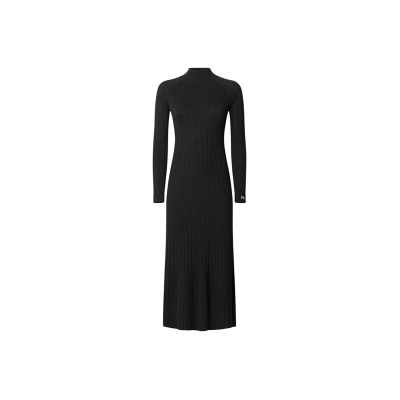 Pepe Jeans für Damen. PL9537749 Carla Kleid schwarz (S), Lässig, Baumwolle, Langarm Pepe Jeans für Damen. PL9537749 Carla Kleid schwarz (S), Lässig, Baumwolle, Langarm