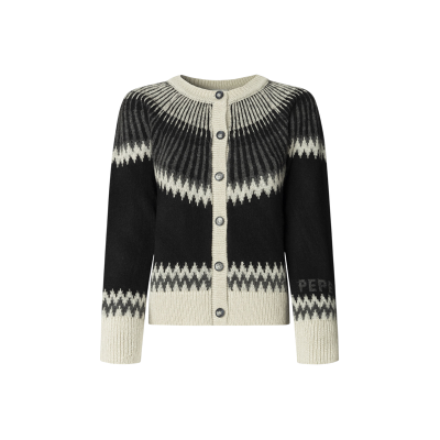 Pepe Jeans für Damen. PL7000048 Strickjacke Cissy grau (L), Lässig, Acryl Pepe Jeans für Damen. PL7000048 Strickjacke Cissy grau (L), Lässig, Acryl