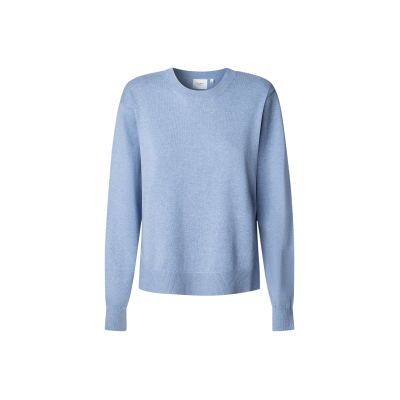 Pepe Jeans für Damen. PL7000035 Blauer Coraline-Pullover (S), Lässig, Baumwolle Pepe Jeans für Damen. PL7000035 Blauer Coraline-Pullover (S), Lässig, Baumwolle