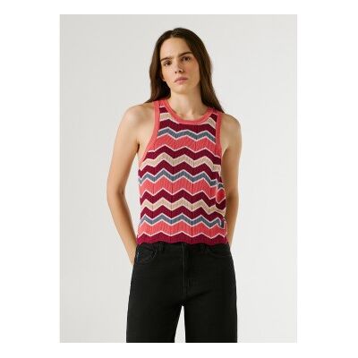Pepe Jeans für Damen. PL7000118 Oberteil Kasha rosa (M), Lässig, Modal, Kurzarm Pepe Jeans für Damen. PL7000118 Oberteil Kasha rosa (M), Lässig, Modal, Kurzarm