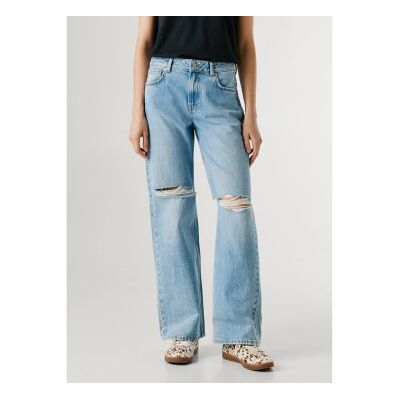 Pepe Jeans für Damen. PL20510423W1 Jeans Loose Hazel blau (27/30), Lässig, Baumwolle, Denim Pepe Jeans für Damen. PL20510423W1 Jeans Loose Hazel blau (27/30), Lässig, Baumwolle, Denim