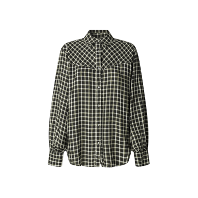 Pepe Jeans für Damen. PL3051247 Nala graues Hemd (S), Lässig, Viskose, Langarm Pepe Jeans für Damen. PL3051247 Nala graues Hemd (S), Lässig, Viskose, Langarm