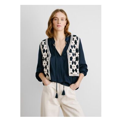 Pepe Jeans für Damen. PL702292 Weste Olivia off-white ecru (XL), Weiß, Lässig, Baumwolle Pepe Jeans für Damen. PL702292 Weste Olivia off-white ecru (XL), Weiß, Lässig, Baumwolle