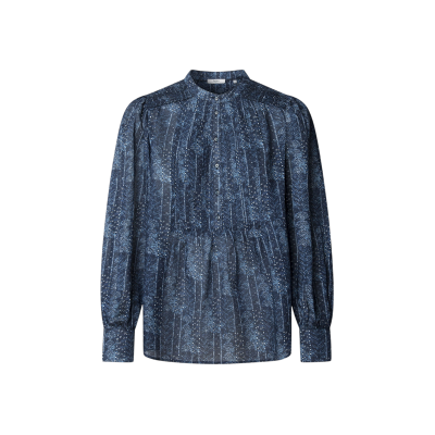 Pepe Jeans für Damen. PL3051284 Bluse Pay blau (M), Lässig, Viskose, Langarm Pepe Jeans für Damen. PL3051284 Bluse Pay blau (M), Lässig, Viskose, Langarm