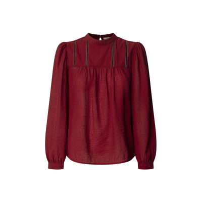 Pepe Jeans für Damen. PL3051278 Bluse Pipy Merlot rot (XL), Lässig, Viskose, Langarm Pepe Jeans für Damen. PL3051278 Bluse Pipy Merlot rot (XL), Lässig, Viskose, Langarm