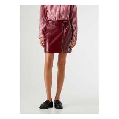 Pepe Jeans für Damen. PL9011898 Rubinroter Rock burgunderrot (S), Lässig, Party, Polyester, Bordeaux Pepe Jeans für Damen. PL9011898 Rubinroter Rock burgunderrot (S), Lässig, Party, Polyester, Bordeaux
