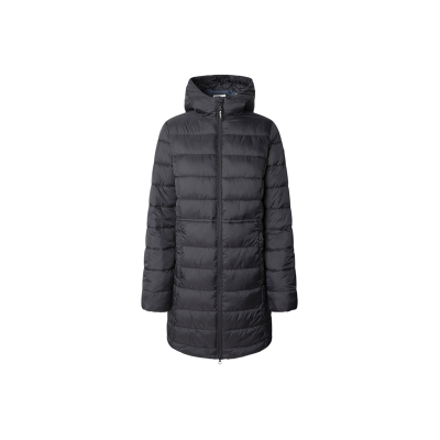 Pepe Jeans für Damen. PL4024372 Sally Langer Mantel schwarz (L), Lässig, Polyamid Pepe Jeans für Damen. PL4024372 Sally Langer Mantel schwarz (L), Lässig, Polyamid