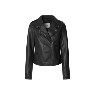 Pepe Jeans für Damen. PL4024363 Silvia Jacke schwarz (L), Lässig, Leder Pepe Jeans für Damen. PL4024363 Silvia Jacke schwarz (L), Lässig, Leder