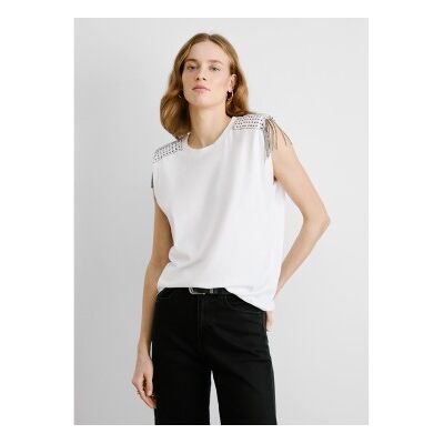 Pepe Jeans für Damen. PL506078 Vatiana T-shirt weiß (L), Lässig, Kurzarm, Bio-Baumwolle, Nachhaltig Pepe Jeans für Damen. PL506078 Vatiana T-shirt weiß (L), Lässig, Kurzarm, Bio-Baumwolle, Nachhaltig