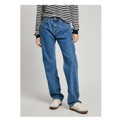 Pepe Jeans für Damen. PL205024 Jeans W11 Boyfriend Lw blau (28/34), Lässig, Baumwolle, Denim, Nachhaltig Pepe Jeans für Damen. PL205024 Jeans W11 Boyfriend Lw blau (28/34), Lässig, Baumwolle, Denim, Nachhaltig