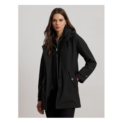Lauren Ralph Lauren für Damen. 297979515001 Steppjacke mit marineblauer Kapuze und Weste (XL), Lässig, Recyceltes Polyester, Nachhaltig Lauren Ralph Lauren für Damen. 297979515001 Steppjacke mit marineblauer Kapuze und Weste (XL), Lässig, Recyceltes Polyester, Nachhaltig