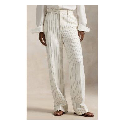 Polo Ralph Lauren für Damen. 211A96318001 Relaxed Straight Fit Hanfhose in Gebrochenes Weiß (38), Lässig, Baumwolle Polo Ralph Lauren für Damen. 211A96318001 Relaxed Straight Fit Hanfhose in Gebrochenes Weiß (38), Lässig, Baumwolle