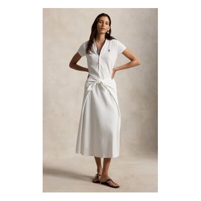 Polo Ralph Lauren für Damen. 211A12906001 Weißes Spitzenkleid (XS), Lässig, Baumwolle, Kurzarm Polo Ralph Lauren für Damen. 211A12906001 Weißes Spitzenkleid (XS), Lässig, Baumwolle, Kurzarm
