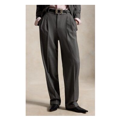 Polo Ralph Lauren für Damen. 211A10720001 Graue Bacall-Hose aus Wollgemisch (34), Lässig, Wolle, Klassisch Polo Ralph Lauren für Damen. 211A10720001 Graue Bacall-Hose aus Wollgemisch (34), Lässig, Wolle, Klassisch