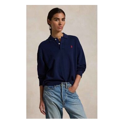 Polo Ralph Lauren für Damen. 211947966007 Polo Classic mairno (XXL), Lässig, Baumwolle, Langarm, Marine Polo Ralph Lauren für Damen. 211947966007 Polo Classic mairno (XXL), Lässig, Baumwolle, Langarm, Marine