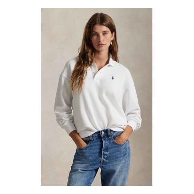 Polo Ralph Lauren für Damen. 211947966500 Polo Classic weiß (XXS), Lässig, Baumwolle, Langarm Polo Ralph Lauren für Damen. 211947966500 Polo Classic weiß (XXS), Lässig, Baumwolle, Langarm