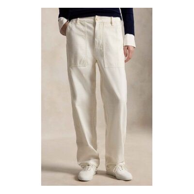 Polo Ralph Lauren für Damen. 211978634002 Ricky Hose hellbeige (44), Lässig, Baumwolle Polo Ralph Lauren für Damen. 211978634002 Ricky Hose hellbeige (44), Lässig, Baumwolle