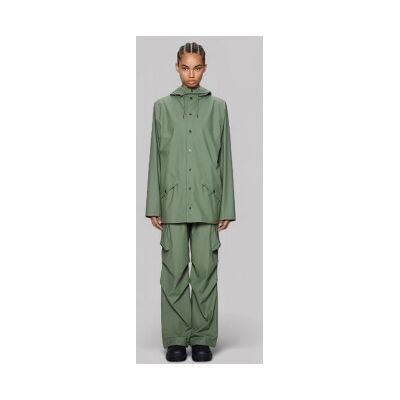 Rains Unisex. 12010 Jacke W3 grün (L), Lässig, Polyester Rains Unisex. 12010 Jacke W3 grün (L), Lässig, Polyester