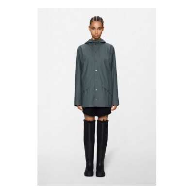 Rains Unisex. 12010 Jacke W3 grau (M), Lässig, Wasserdicht, Polyester Rains Unisex. 12010 Jacke W3 grau (M), Lässig, Wasserdicht, Polyester