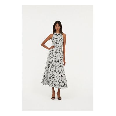 Rotate für Damen. 1137302822 Anglaiskleid weiß (38), Lässig, Party, Ärmellos / Hosenträger, Recyceltes Polyester, Nachhaltig Rotate für Damen. 1137302822 Anglaiskleid weiß (38), Lässig, Party, Ärmellos / Hosenträger, Recyceltes Polyester, Nachhaltig