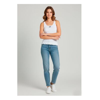 Rotate für Damen. 115281400 Arles T-shirt weiß (XS), Lässig, Ärmellos / Hosenträger, Bio-Baumwolle, Nachhaltig Rotate für Damen. 115281400 Arles T-shirt weiß (XS), Lässig, Ärmellos / Hosenträger, Bio-Baumwolle, Nachhaltig