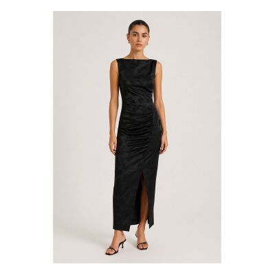 Rotate für Damen. 116228100 Knotta Kleid schwarz (34), Party, Ärmellos / Hosenträger, Recyceltes Polyester Rotate für Damen. 116228100 Knotta Kleid schwarz (34), Party, Ärmellos / Hosenträger, Recyceltes Polyester