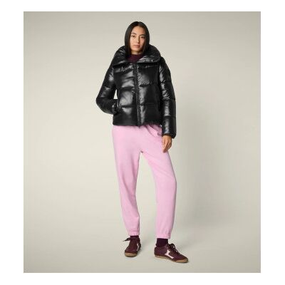 Save The Duck für Damen. D39370W-LOVE21 Isla Jacke schwarz (M), Lässig, Nachhaltig, Recyceltes Nylon Save The Duck für Damen. D39370W-LOVE21 Isla Jacke schwarz (M), Lässig, Nachhaltig, Recyceltes Nylon