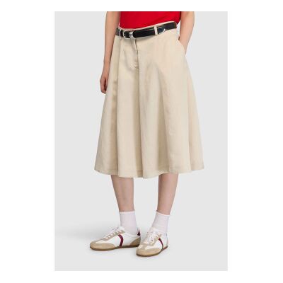 Semicouture für Damen. S6SM18 Breana beige Bermudashorts (42), Lässig, Leinen Semicouture für Damen. S6SM18 Breana beige Bermudashorts (42), Lässig, Leinen