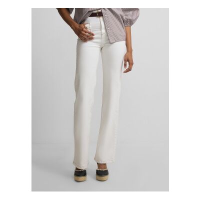 Silbon für Damen. S262040901052 Weiße Denim-Hose mit Schnallen (38), Lässig, Baumwolle Silbon für Damen. S262040901052 Weiße Denim-Hose mit Schnallen (38), Lässig, Baumwolle