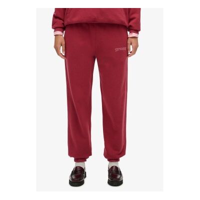 Superdry für Damen. W7011169A Jogger Athletic Essential Hose burgunderrot (XS), Lässig, Baumwolle, Bordeaux Superdry für Damen. W7011169A Jogger Athletic Essential Hose burgunderrot (XS), Lässig, Baumwolle, Bordeaux