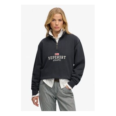 Superdry für Damen. W2012618A Sweatshirt Athletic Essential navy (M), Lässig, Baumwolle, Marine Superdry für Damen. W2012618A Sweatshirt Athletic Essential navy (M), Lässig, Baumwolle, Marine