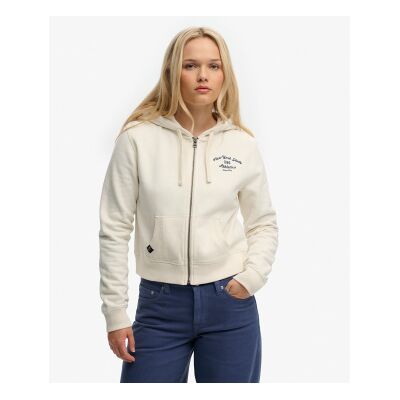 Superdry für Damen. W2012613A Athletic Relaxed Crop Sweatshirt off-white (S), Weiß, Lässig, Sportlich, Baumwolle Superdry für Damen. W2012613A Athletic Relaxed Crop Sweatshirt off-white (S), Weiß, Lässig, Sportlich, Baumwolle