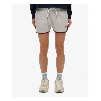 Superdry für Damen. W7110479A Shorts Athletic Essential Retro grau (L), Lässig, Baumwolle Superdry für Damen. W7110479A Shorts Athletic Essential Retro grau (L), Lässig, Baumwolle