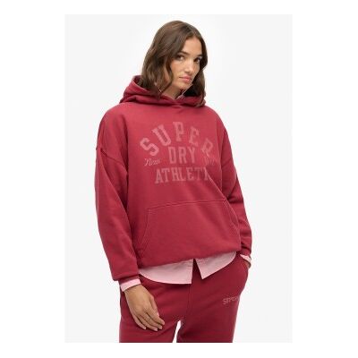 Superdry für Damen. W2012452A Athletic Relaxed Sweatshirt burgunderrot (M), Lässig, Baumwolle, Bordeaux Superdry für Damen. W2012452A Athletic Relaxed Sweatshirt burgunderrot (M), Lässig, Baumwolle, Bordeaux