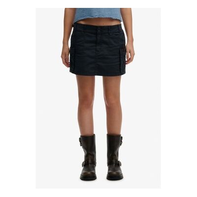 Superdry für Damen. W7210405A Minirock Cargo navy (XS), Lässig, Baumwolle, Marine Superdry für Damen. W7210405A Minirock Cargo navy (XS), Lässig, Baumwolle, Marine