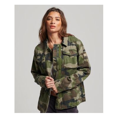 Superdry für Damen. W5011544A Militärjacke M65 grün (S), Lässig, Baumwolle Superdry für Damen. W5011544A Militärjacke M65 grün (S), Lässig, Baumwolle
