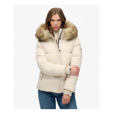 Superdry für Damen. W5011929A Everest 5 Baffle Pufferjacke beige (S), Lässig, Recyceltes Polyester, Nachhaltig Superdry für Damen. W5011929A Everest 5 Baffle Pufferjacke beige (S), Lässig, Recyceltes Polyester, Nachhaltig