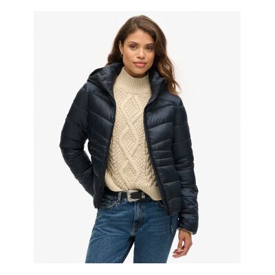 Superdry für Damen. W5011724A Fuji Steppjacke navy (M), Lässig, Recyceltes Polyester, Nachhaltig, Marine Superdry für Damen. W5011724A Fuji Steppjacke navy (M), Lässig, Recyceltes Polyester, Nachhaltig, Marine