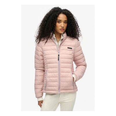 Superdry für Damen. W5011835A Steppjacke Fuji Lite rosa (S), Lässig, Nylon Superdry für Damen. W5011835A Steppjacke Fuji Lite rosa (S), Lässig, Nylon