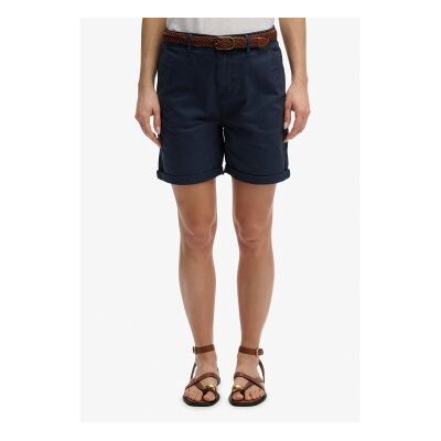 Superdry für Damen. W7110520A Shorts Chino navy (XXS), Lässig, Baumwolle, Marine Superdry für Damen. W7110520A Shorts Chino navy (XXS), Lässig, Baumwolle, Marine