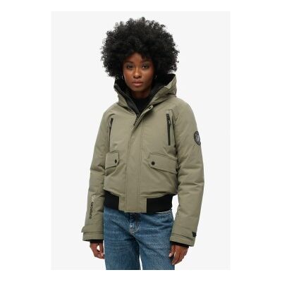 Superdry für Damen. W5011824A Gesteppte Bomberjacke City grün (L), Lässig, Recyceltes Polyester, Nachhaltig Superdry für Damen. W5011824A Gesteppte Bomberjacke City grün (L), Lässig, Recyceltes Polyester, Nachhaltig